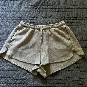 grey brandy Melville summer thermal shorts
